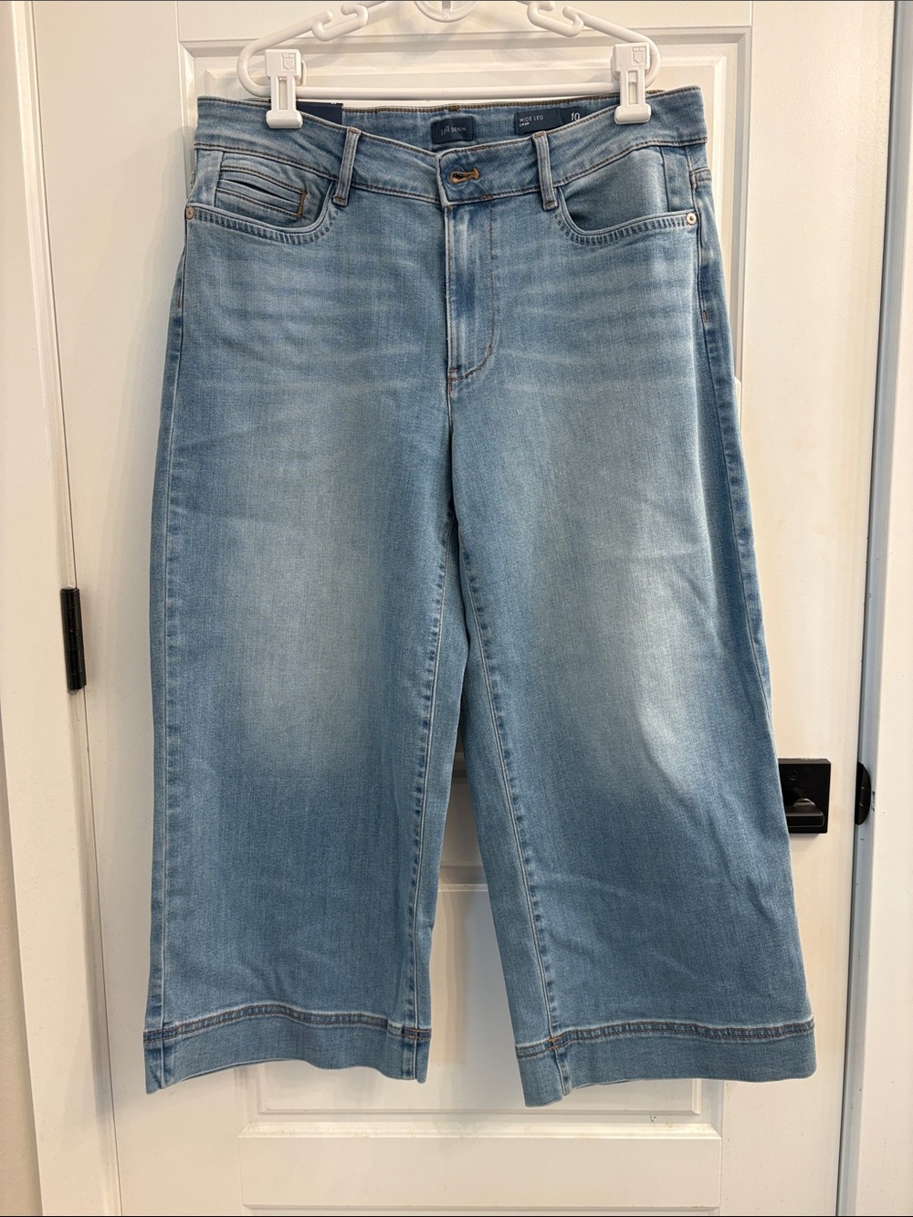 J Jill Cropped Wide Leg Jeans